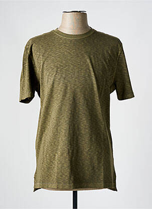 T-shirt coupe cintrée manches courtes vert WHITE STUFF homme