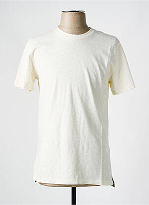 T-shirt coupe cintrée manches courtes beige WHITE STUFF homme