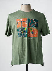 T-shirt vert WHITE STUFF pour homme seconde vue