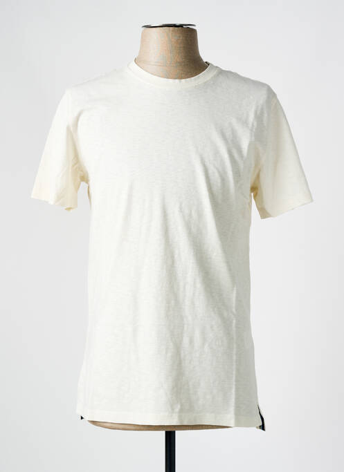 T-shirt beige WHITE STUFF pour homme