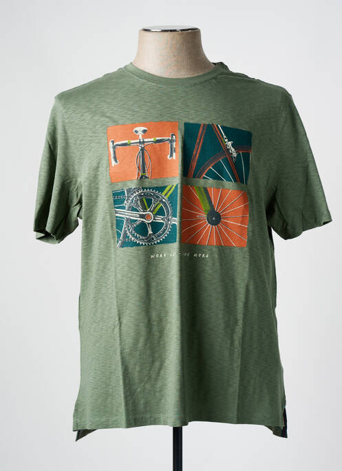 T-shirt vert WHITE STUFF pour homme