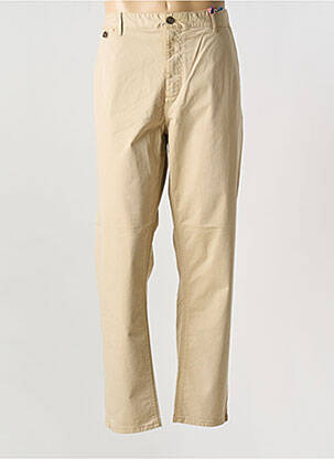Pantalon chino stretch taille normale beige WHITE STUFF homme