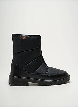 Bottines/boots fermeture zippée talon bas noir CAPONORD homme