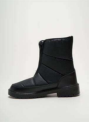 Bottines/boots fermeture zippée talon bas noir CAPONORD homme