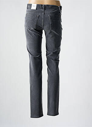 Jeans coupe slim poches gris ANNA MONTANA femme