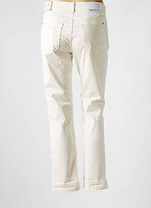 Pantalon slim poches beige ANNA MONTANA femme