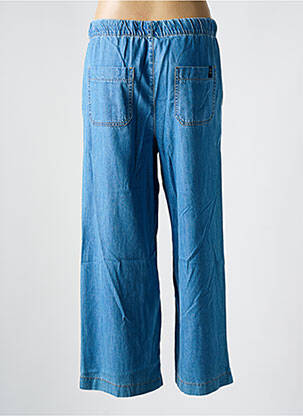 Jeans coupe large tissage denim bleu ANNA MONTANA femme