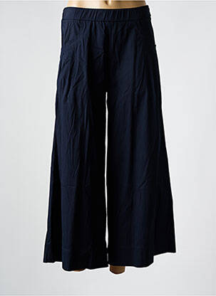 Pantalon flare taille élastique noir ANNA MONTANA femme