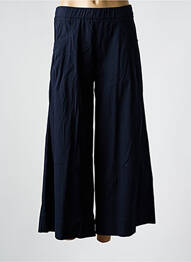 Pantalon flare taille élastique noir ANNA MONTANA femme