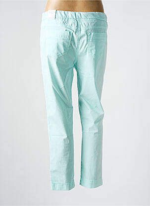 Pantalon slim taille élastique bleu ANNA MONTANA femme