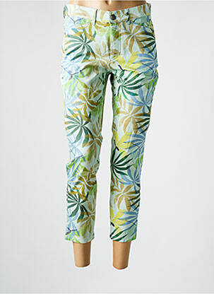 Pantalon slim poches vert ANNA MONTANA femme
