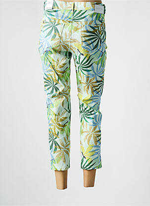 Pantalon slim poches vert ANNA MONTANA femme