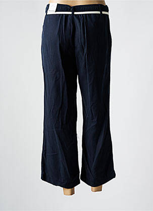 Pantalon 7/8 taille élastique bleu ANNA MONTANA femme