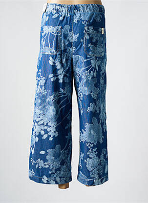 Jean coupe flare taille normale taille normale bleu ANNA MONTANA femme