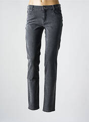 Jeans coupe slim gris ANNA MONTANA pour femme seconde vue