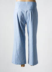 Pantalon 7/8 bleu ANNA MONTANA pour femme seconde vue