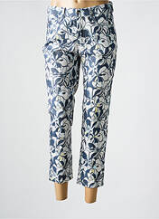 Pantalon 7/8 bleu ANNA MONTANA pour femme seconde vue