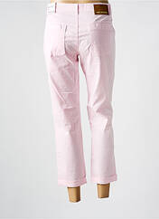 Pantalon 7/8 rose ANNA MONTANA pour femme seconde vue