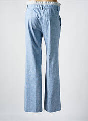 Pantalon droit bleu ANNA MONTANA pour femme seconde vue