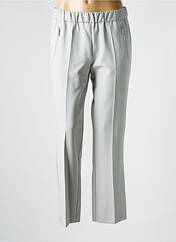 Pantalon droit gris ANNA MONTANA pour femme seconde vue