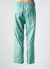 Pantalon droit vert ANNA MONTANA pour femme seconde vue