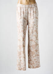 Pantalon flare beige ANNA MONTANA pour femme seconde vue