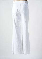 Pantalon flare blanc ANNA MONTANA pour femme seconde vue