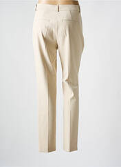 Pantalon slim beige ANNA MONTANA pour femme seconde vue