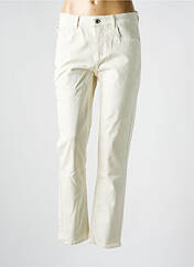 Pantalon slim beige ANNA MONTANA pour femme seconde vue