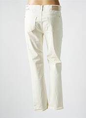 Pantalon slim beige ANNA MONTANA pour femme seconde vue