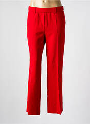 Pantalon slim rouge ANNA MONTANA pour femme seconde vue
