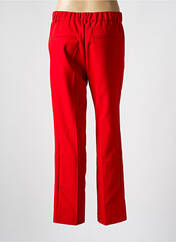 Pantalon slim rouge ANNA MONTANA pour femme seconde vue