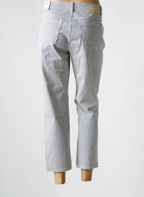 Pantalon 7/8 bleu ANNA MONTANA pour femme