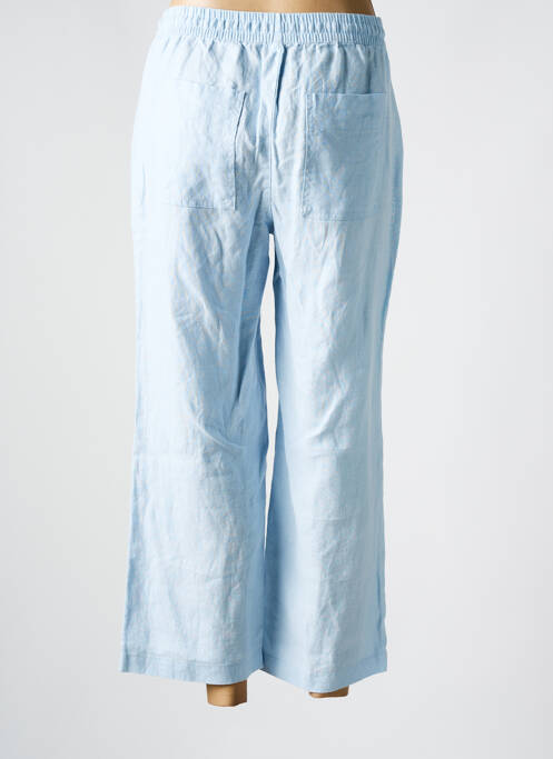 Pantalon 7/8 bleu ANNA MONTANA pour femme