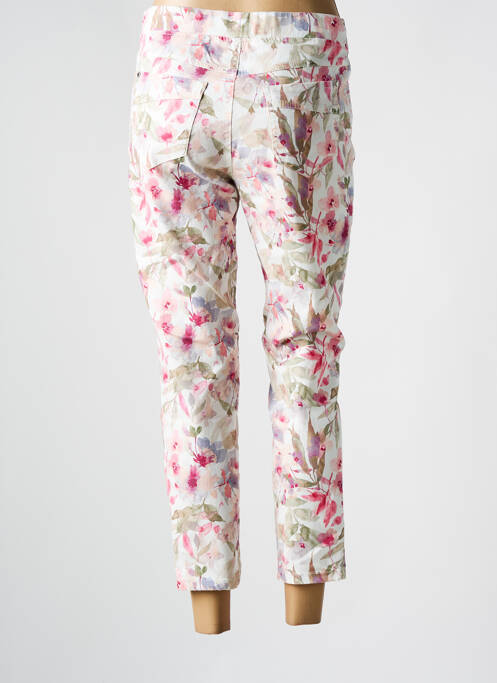 Pantalon 7/8 rose ANNA MONTANA pour femme