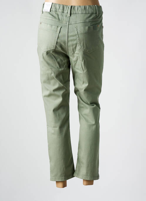 Pantalon 7/8 vert ANNA MONTANA pour femme