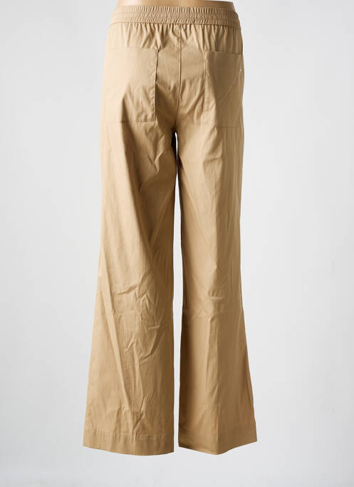 Pantalon droit beige ANNA MONTANA pour femme