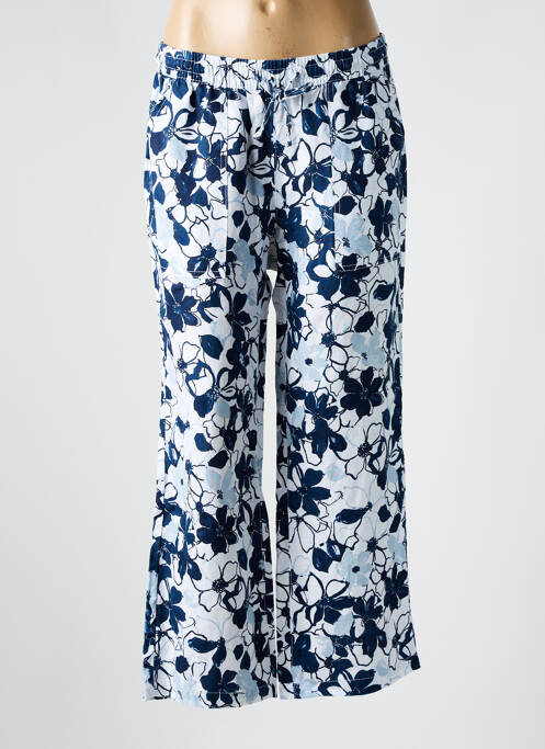 Pantalon droit bleu ANNA MONTANA pour femme