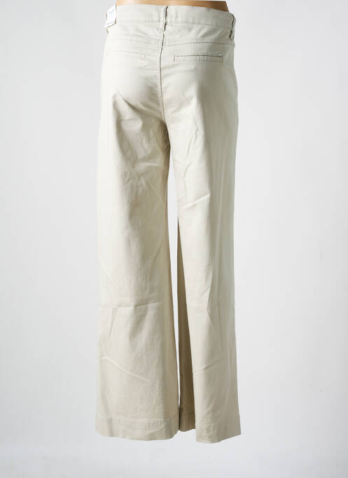 Pantalon flare beige ANNA MONTANA pour femme
