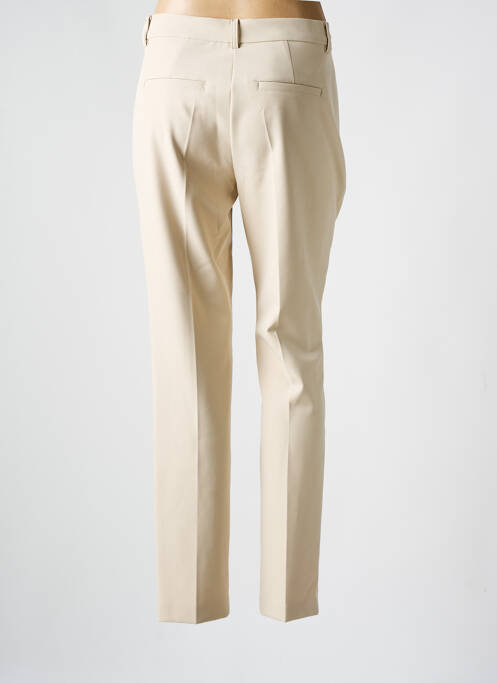 Pantalon slim beige ANNA MONTANA femme