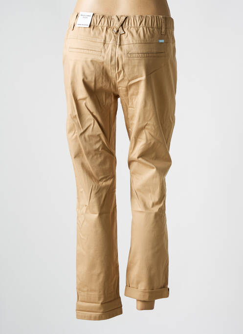 Pantalon slim beige ANNA MONTANA femme