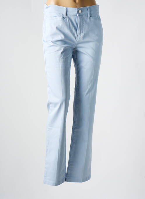 Pantalon slim bleu ANNA MONTANA pour femme