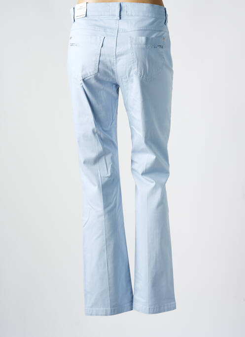 Pantalon slim bleu ANNA MONTANA pour femme