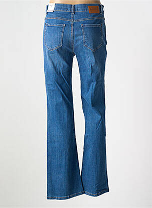Jeans coupe droite stretch taille normale bleu ANNA MONTANA femme