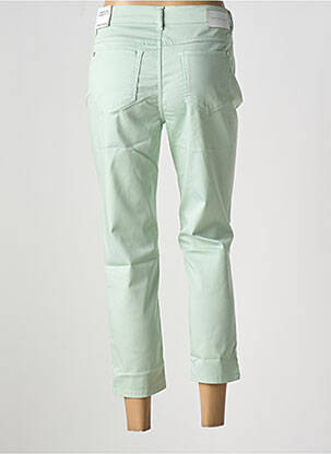 Pantacourt stretch taille normale vert ANNA MONTANA femme