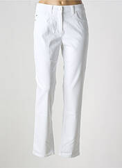 Jeans coupe droite blanc ANNA MONTANA pour femme seconde vue