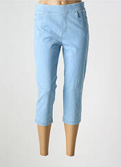 Pantacourt bleu ANNA MONTANA pour femme seconde vue