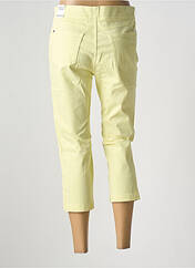 Pantacourt jaune ANNA MONTANA pour femme seconde vue