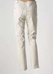 Pantalon slim beige ANNA MONTANA pour femme seconde vue