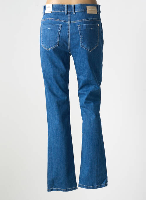 Jeans coupe droite stretch taille normale bleu ANNA MONTANA femme